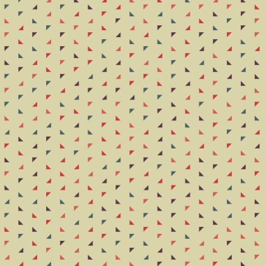 Piksel ve geometrik küçük şekillerin vektör çizimi, kopyalama alanı için arkaplan