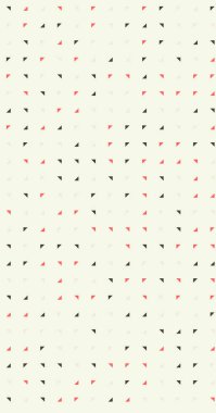 Piksel ve geometrik küçük şekillerin vektör çizimi, kopyalama alanı için arkaplan