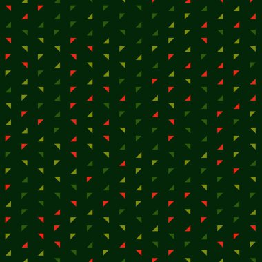 Vektör çizimi, pikseller ve geometrik küçük şekiller, kopyalama alanı için arkaplan