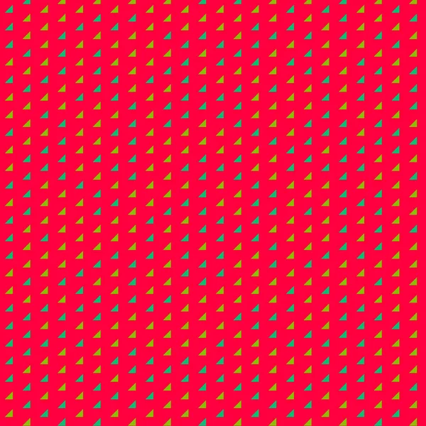 Rode Vector Illustratie Van Pixels Geometrische Kleine Vormen Achtergrond — Stockvector