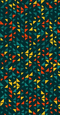 Üçgenli soyut geometrik arkaplan, vektör illüstrasyonu