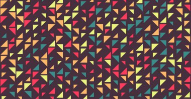 Üçgenli soyut geometrik arkaplan, vektör illüstrasyonu