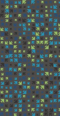 Soyut Renk Yarım Tonlama Noktaları üretken sanat arkaplanı çizimi