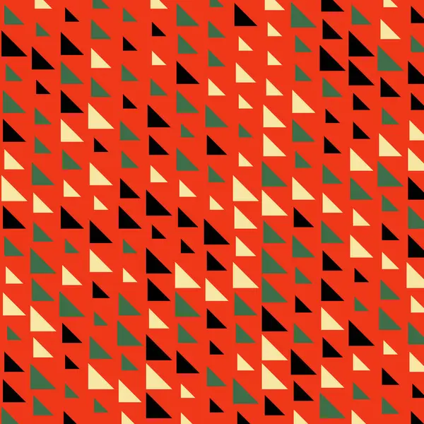 Abstrakter Geometrischer Hintergrund Mit Dreiecken Vektorillustration — Stockvektor