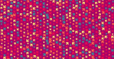 Soyut Renk Yarım Tonlama Noktaları üretken sanat arkaplanı çizimi