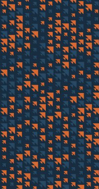 Soyut Renk Yarım Tonlama Noktaları üretken sanat arkaplanı çizimi