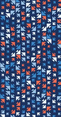 Soyut Renk Yarım Tonlama Noktaları üretken sanat arkaplanı çizimi