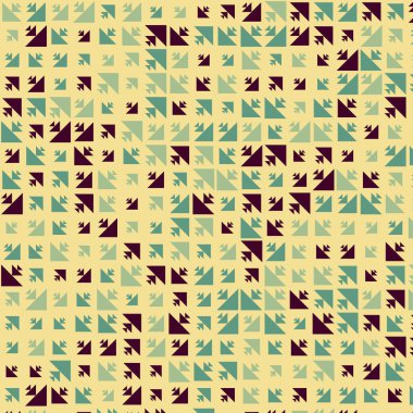 Soyut Renk Yarım Tonlama Noktaları üretken sanat arkaplanı çizimi