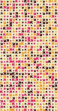 Soyut Renk Yarım Tonlama Noktaları üretken sanat arkaplanı çizimi