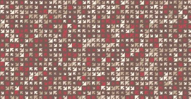 Soyut Renk Yarım Tonlama Noktaları üretken sanat arkaplanı çizimi