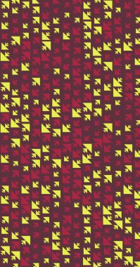 Soyut Renk Yarım Tonlama Noktaları üretken sanat arkaplanı çizimi