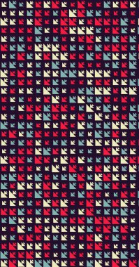 Soyut Renk Yarım Tonlama Noktaları üretken sanat arkaplanı çizimi