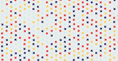 Soyut Renk Yarım Tonlama Noktaları üretken sanat arkaplanı çizimi