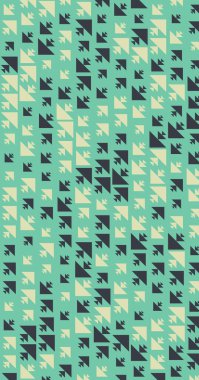 soyut renkli yarım tonlu noktalar üretken sanat arkaplan çizimleri