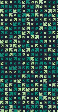 soyut renkli yarım tonlu noktalar üretken sanat arkaplan çizimleri