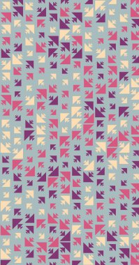 soyut renkli yarım tonlu noktalar üretken sanat arkaplan çizimleri