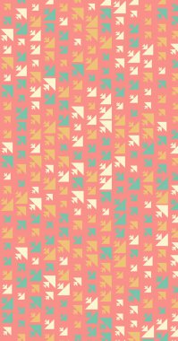 soyut renkli yarım tonlu noktalar üretken sanat arkaplan çizimleri