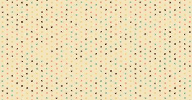 soyut renkli yarım tonlu noktalar üretken sanat arkaplan çizimleri