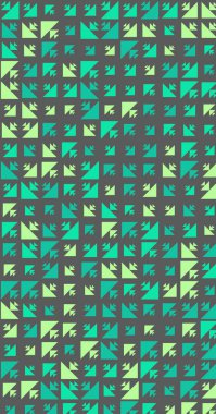 soyut renkli yarım tonlu noktalar üretken sanat arkaplan çizimleri