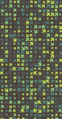 soyut renkli yarım tonlu noktalar üretken sanat arkaplan çizimleri