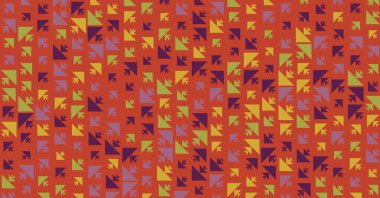 soyut renkli yarım tonlu noktalar üretken sanat arkaplan çizimleri