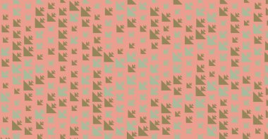 soyut renkli yarım tonlu noktalar üretken sanat arkaplan çizimleri