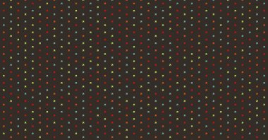 soyut renkli yarım tonlu noktalar üretken sanat arkaplan çizimleri