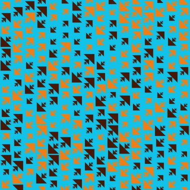 soyut renkli yarım tonlu noktalar üretken sanat arkaplan çizimleri