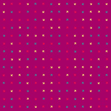 Soyut Renk Yarım Tonlama Noktaları üretken sanat arkaplanı çizimi