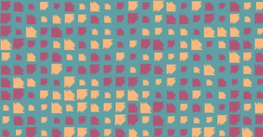 soyut renkli yarım tonlu noktalar üretken sanat arkaplan çizimleri