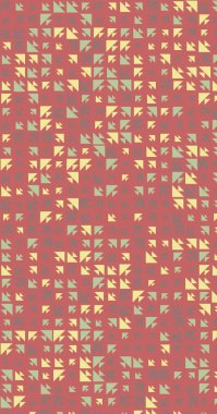 soyut renkli yarım tonlu noktalar üretken sanat arkaplan çizimleri