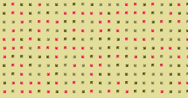 soyut renkli yarım tonlu noktalar üretken sanat arkaplan çizimleri