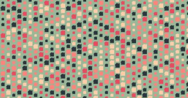 soyut renkli yarım tonlu noktalar üretken sanat arkaplan çizimleri