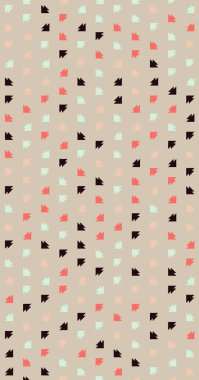 soyut renkli yarım tonlu noktalar üretken sanat arkaplan çizimleri