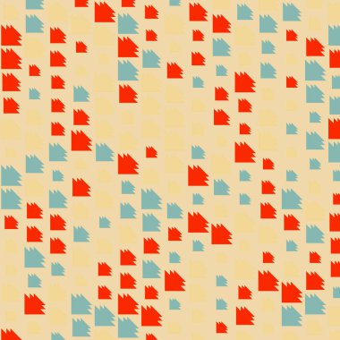 soyut renkli yarım tonlu noktalar üretken sanat arkaplan çizimleri