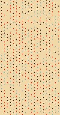 soyut renkli yarım tonlu noktalar üretken sanat arkaplan çizimleri