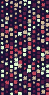 soyut renkli yarım tonlu noktalar üretken sanat arkaplan çizimleri