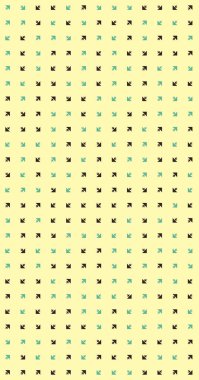 soyut renkli yarım tonlu noktalar üretken sanat arkaplan çizimleri