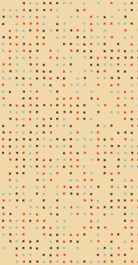 soyut renkli yarım tonlu noktalar üretken sanat arkaplan çizimleri