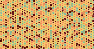 soyut renkli yarım tonlu noktalar üretken sanat arkaplan çizimleri