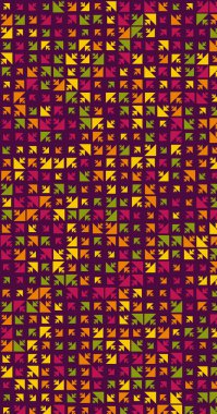 soyut renkli yarım tonlu noktalar üretken sanat arkaplan çizimleri