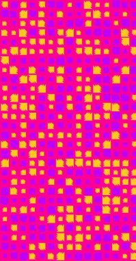 soyut renkli yarım tonlu noktalar üretken sanat arkaplan çizimleri