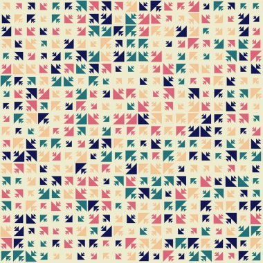 soyut renkli yarım tonlu noktalar üretken sanat arkaplan çizimleri