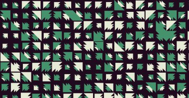 soyut renkli yarım tonlu noktalar üretken sanat arkaplan çizimleri