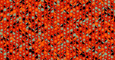 soyut renkli yarım tonlu noktalar üretken sanat arkaplan çizimleri