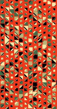 soyut renkli yarım tonlu noktalar üretken sanat arkaplan çizimleri