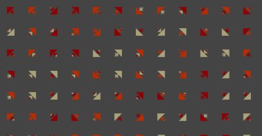 soyut renkli yarım tonlu noktalar üretken sanat arkaplan çizimleri