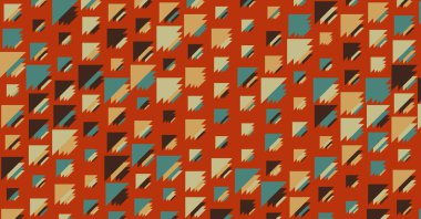 soyut renkli yarım tonlu noktalar üretken sanat arkaplan çizimleri