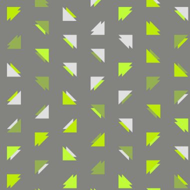 Soyut renkli yarım ton geometrik üretken sanat arka planı, vektör illüstrasyonu 