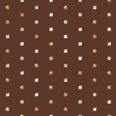 Soyut renkli yarım ton geometrik üretken sanat arka planı, vektör illüstrasyonu 